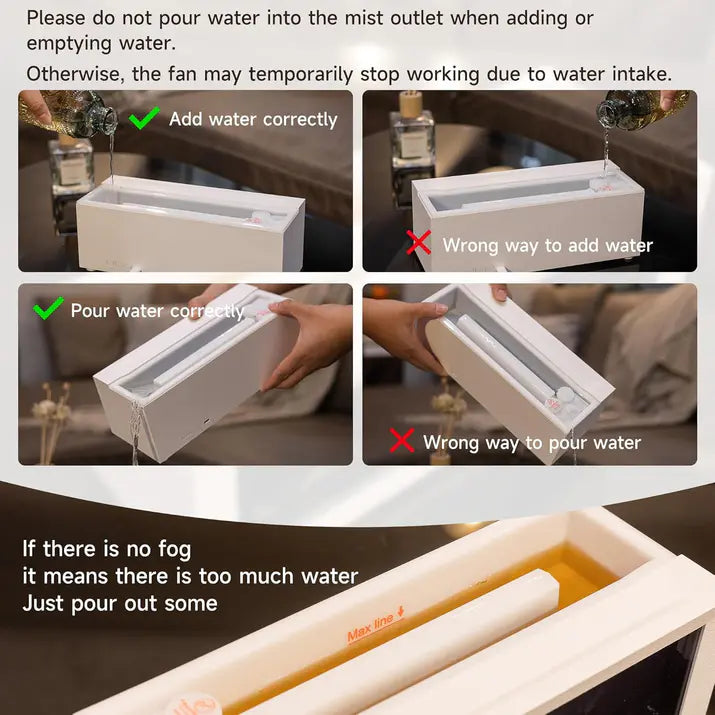 Fireplace Flame Air Diffuser Humidifier