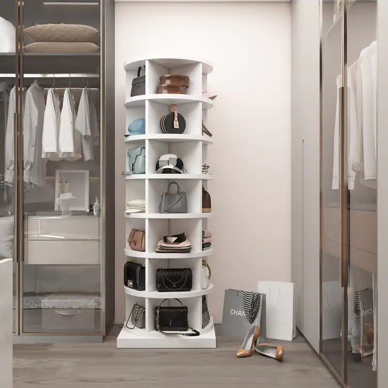 360° ROTATING SHOE CABINET