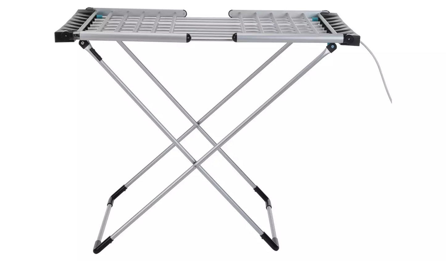 Heated Clothes Airer with Cover