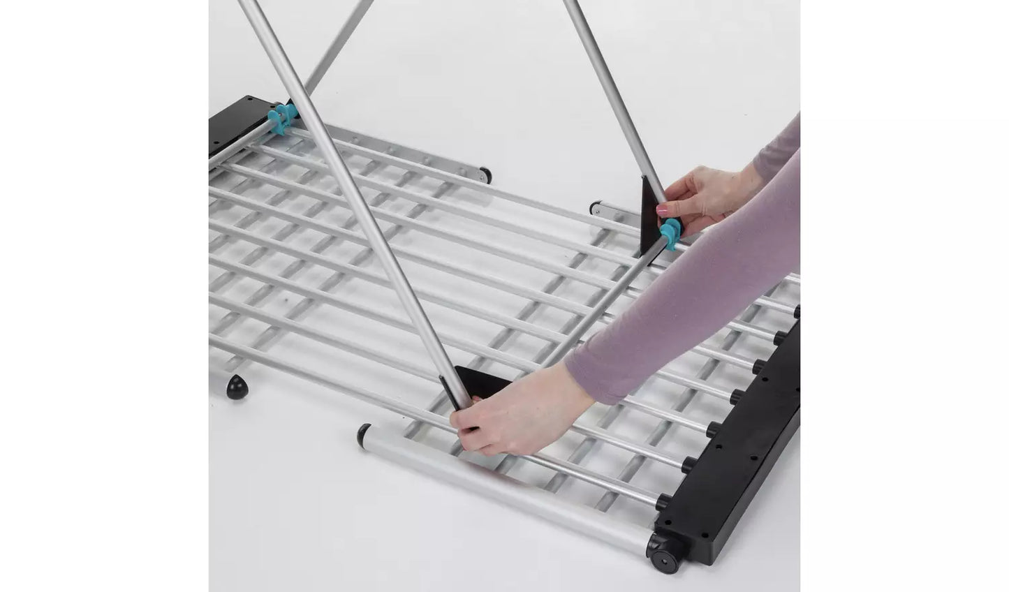 Heated Clothes Airer with Cover