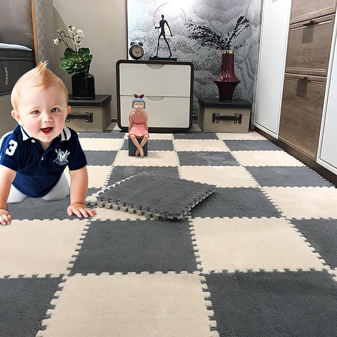 12-Piece Interlocking Floor Mat
