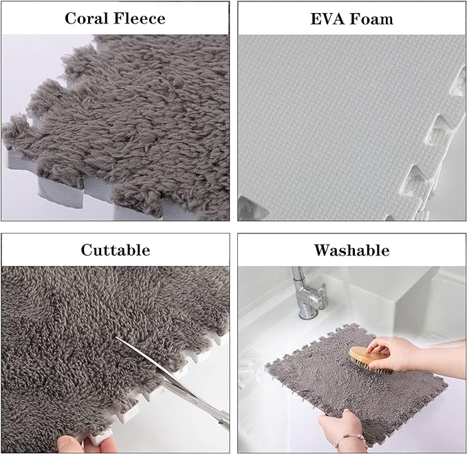 12-Piece Interlocking Floor Mat