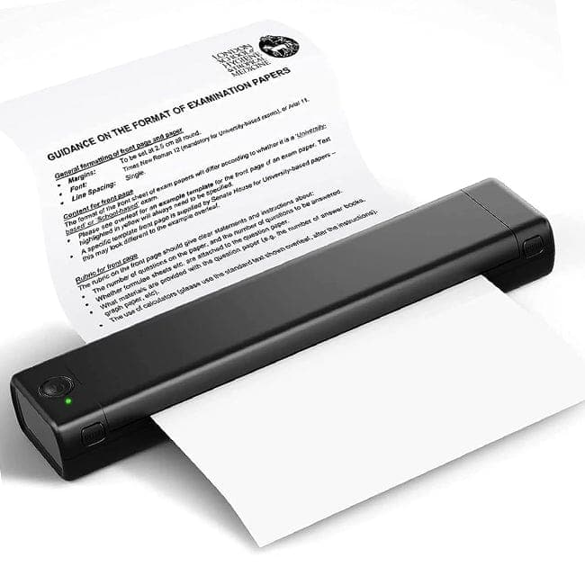 Inkless Portable Thermal Printer