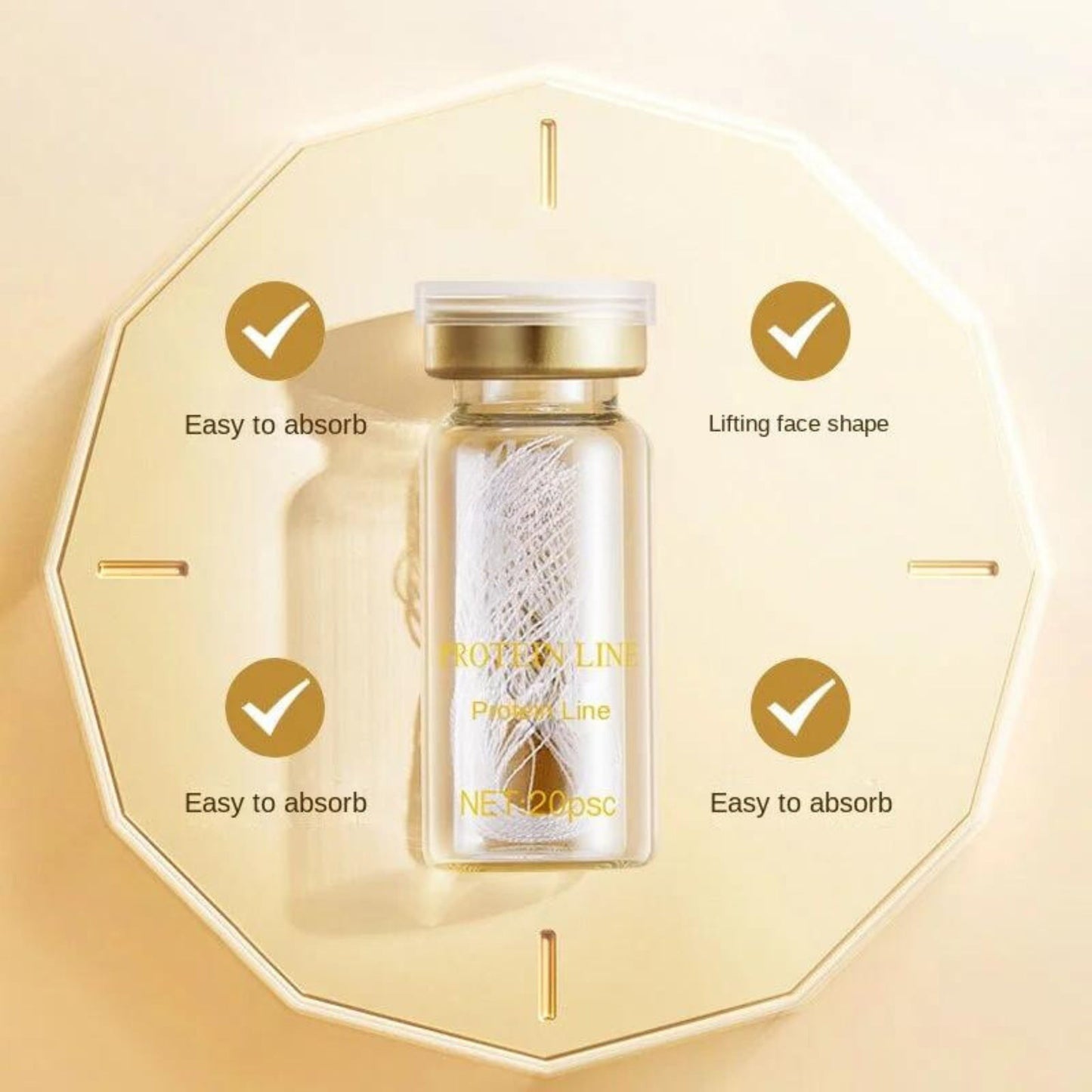 24K Gold Lifting Protein Threads™