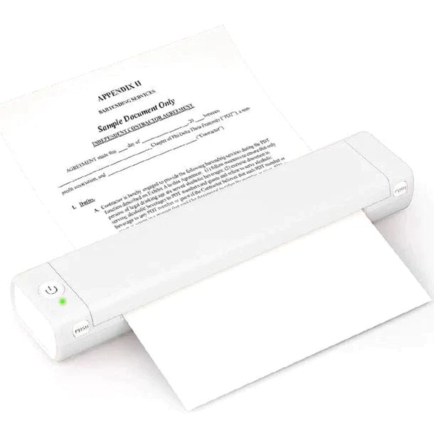 Inkless Portable Thermal Printer