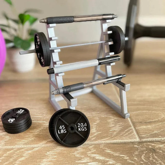 Barbell Pen Stand