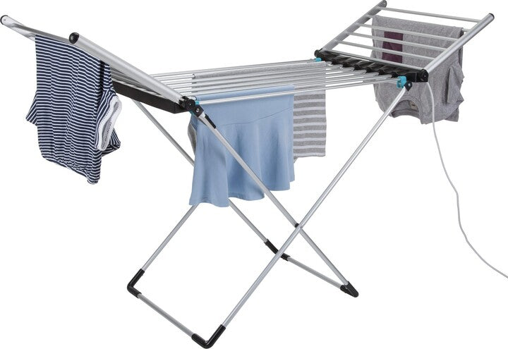 Heated Clothes Airer with Cover