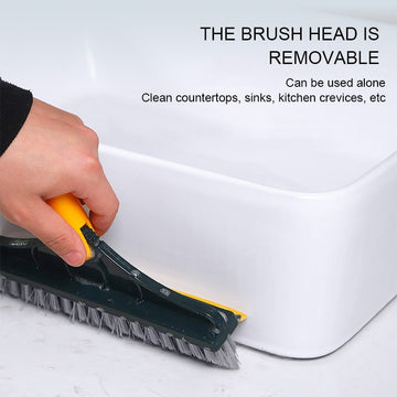 2-in-1 Triangular Floor Scrub Brush™