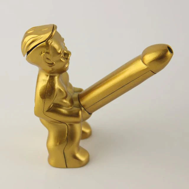 Creative Little Old Man Inflatable Windproof Lighter – Unique and Fun Design