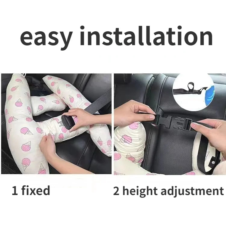 Travel Neck Rest Car Seat Pillow For adults and Children