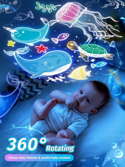 Lakatarina™ Kids Night Light Projector