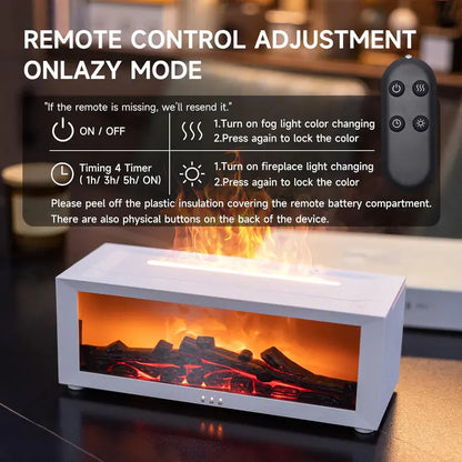 Fireplace Flame Air Diffuser Humidifier
