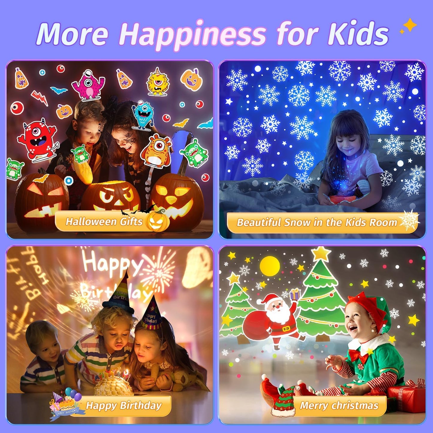 Lakatarina™ Kids Night Light Projector