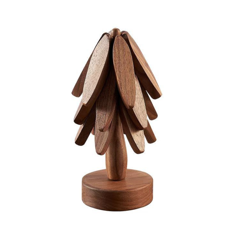 LaKatarina™ Folding Tree Wooden Trivet