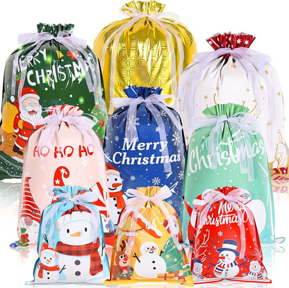 Christmas Foil Gift Bags