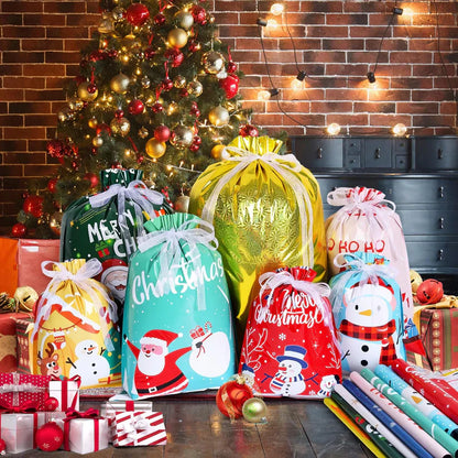 Christmas Foil Gift Bags