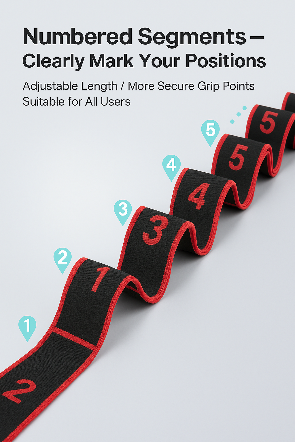 8-Section Elastic Stretch Strap