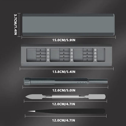 Magnetic Screwdriver Kit 44-in-1