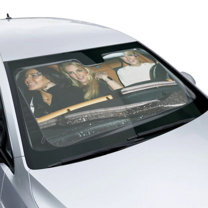 ICONIC BFF's Car Sun Shade (Paris, Lindsay, and Britney in 2007)