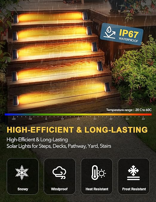 Solar Stair Lights