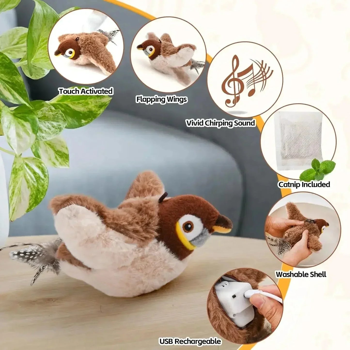 Bird Chase Toy