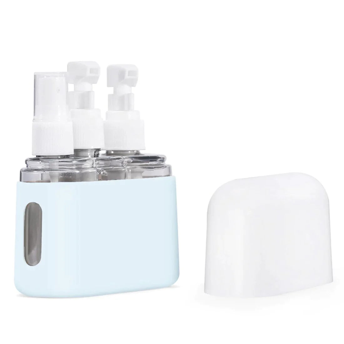 Mini Shampoo Dispenser Portable Travel Bottle Set