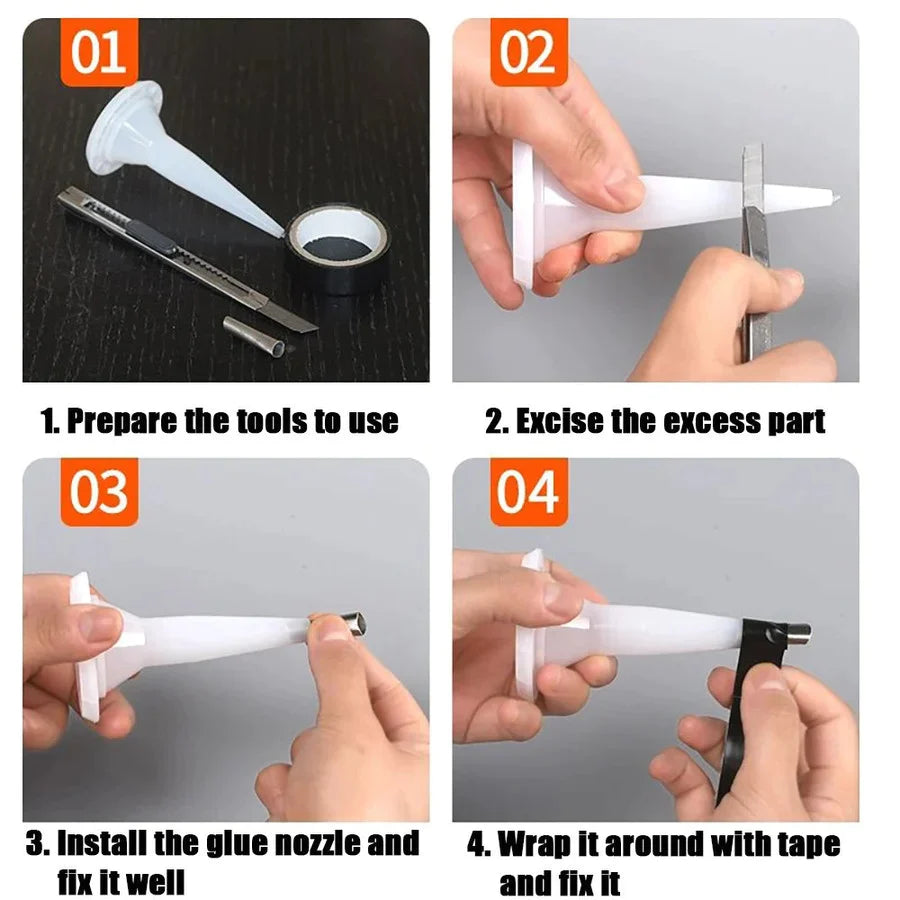 Integrated Rubber Nozzle Tool