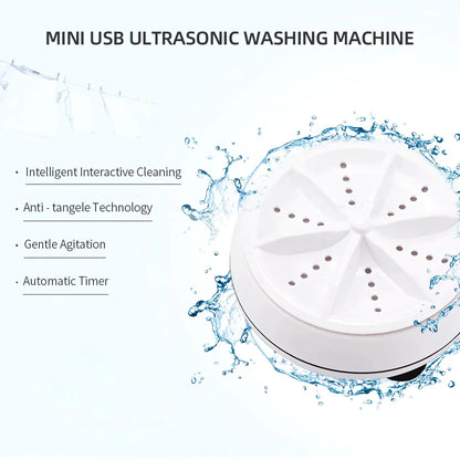 PORTABLE ULTRASONIC WASHING MACHINE