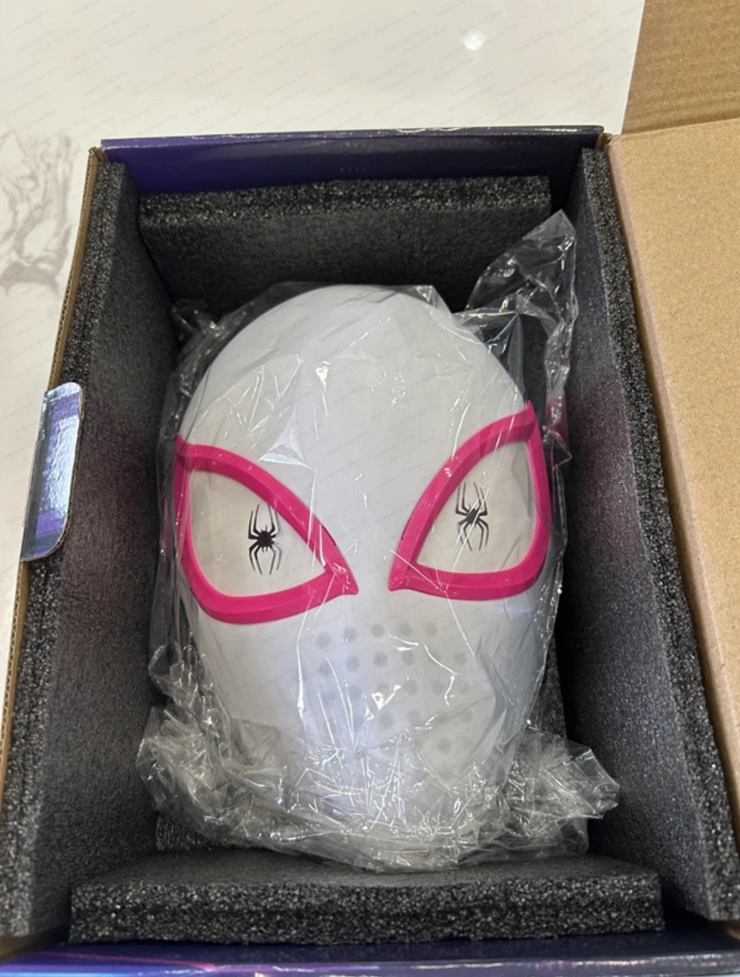 Spider Man Mask With Mechanical Lenses