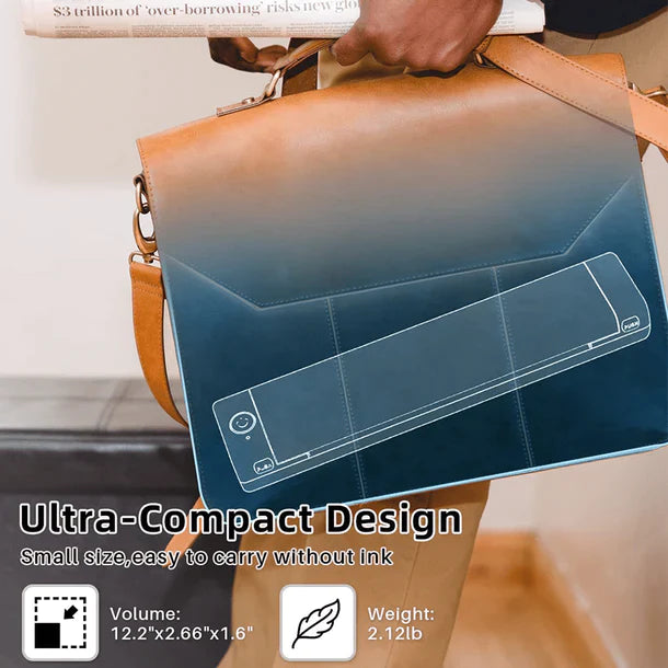 Inkless Portable Thermal Printer