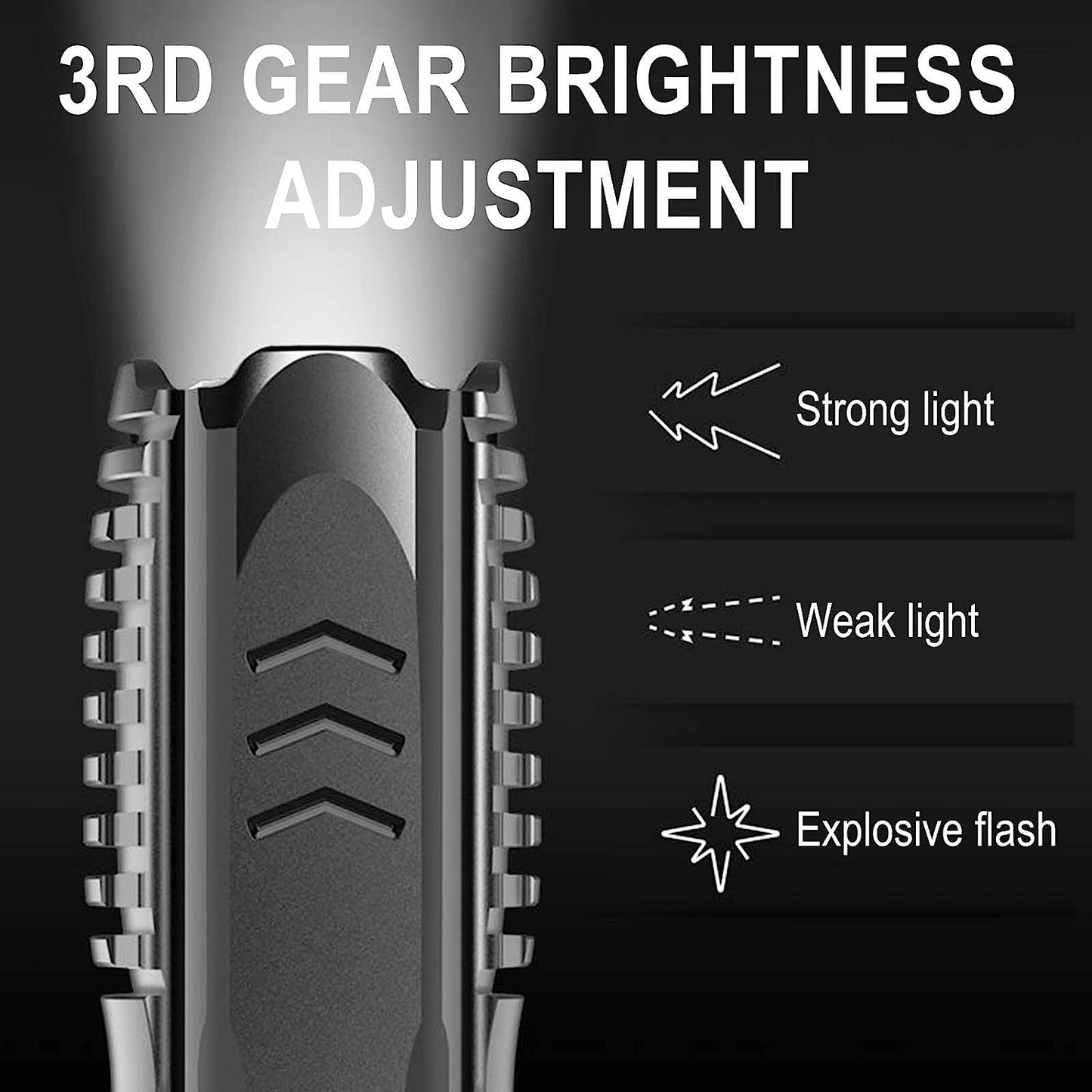 MULTIFUNCTIONAL TACTICAL FLASHLIGHT🔥