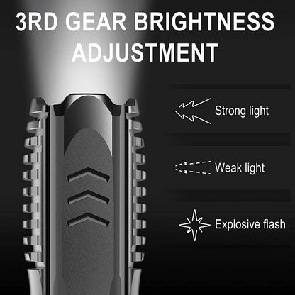 MULTIFUNCTIONAL TACTICAL FLASHLIGHT🔥