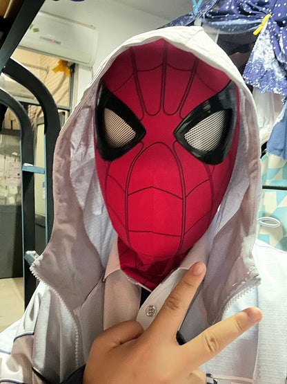 Spider Man Mask With Mechanical Lenses