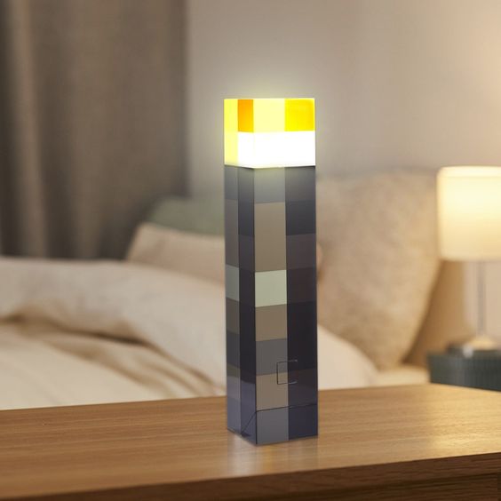 Minecraft Brownstone Torch Lamp™