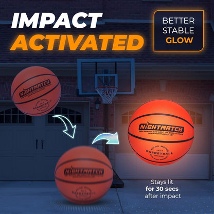 LED Glow Basketball