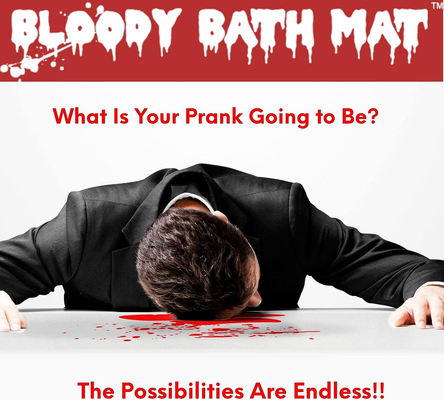 🎃 Bloody Bath Mat