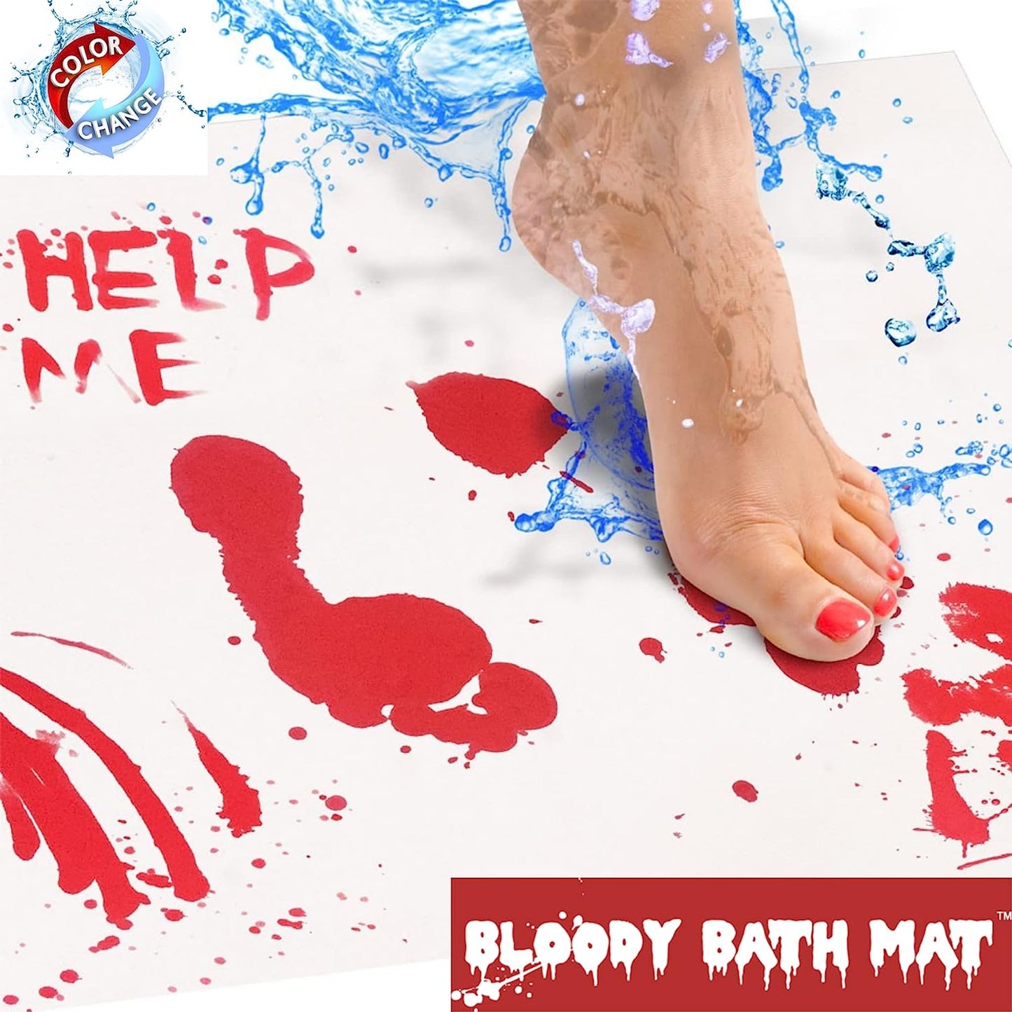 🎃 Bloody Bath Mat