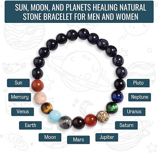 Solar System Chakra Bracelet