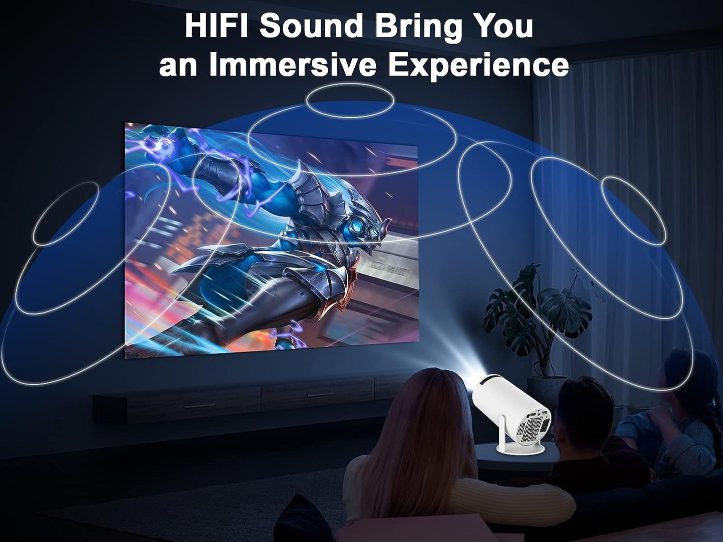 HALLOWEEN INDOOR & OUTDOOR 4K PROJECTOR