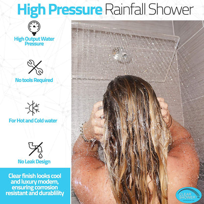 LARGE LUXURIOUS SHOWER HEADS