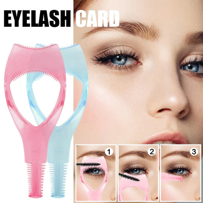 3in1 Eyelashes Tools Mascara Shield Applicator