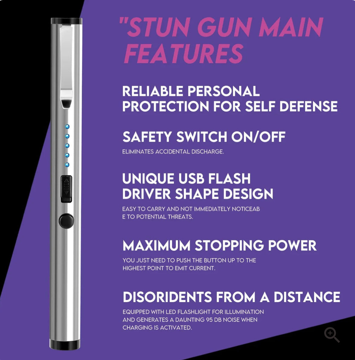 High Power 25,000,000 Stun Pen