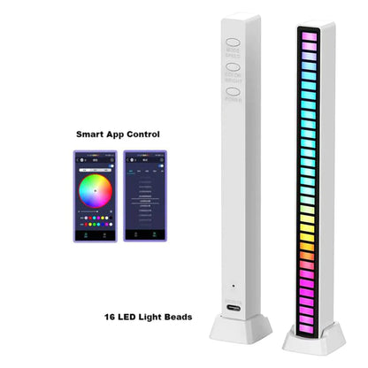 Voice-Activated Music Sync Atmosphere RGB LED Light Bar