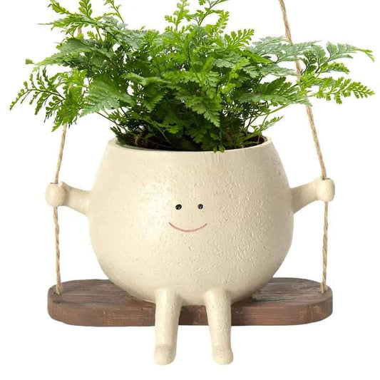 Lovely Swing Face Planter