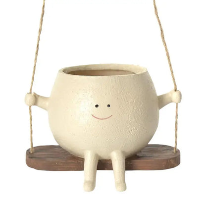 Lovely Swing Face Planter