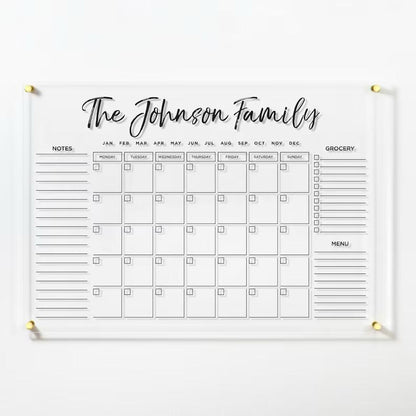 PREMIUM ACRYLIC CALENDAR BOARD