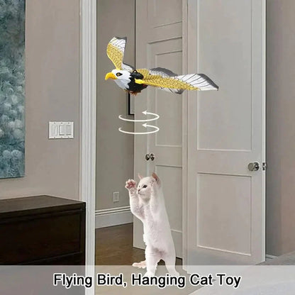 Flying Bird Cat Toy