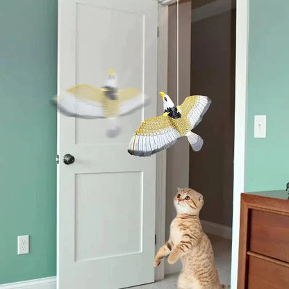 Flying Bird Cat Toy