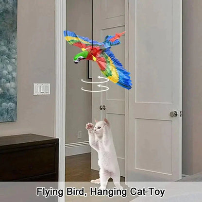 Flying Bird Cat Toy