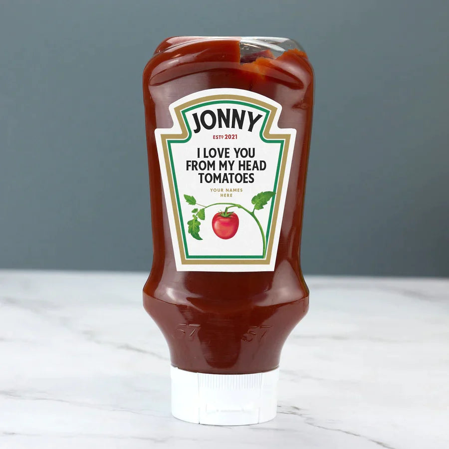 Personalised Ketchup Label
